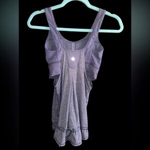 Lululemon tank top with bra